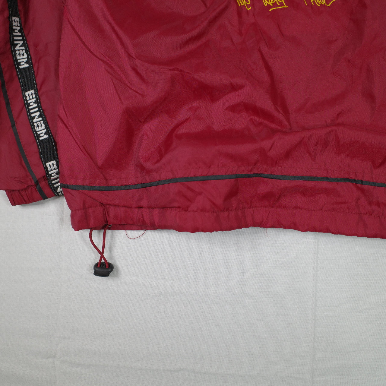 Eminem Slim Shady Maroon Full Zip Shell Jacket Women's 14