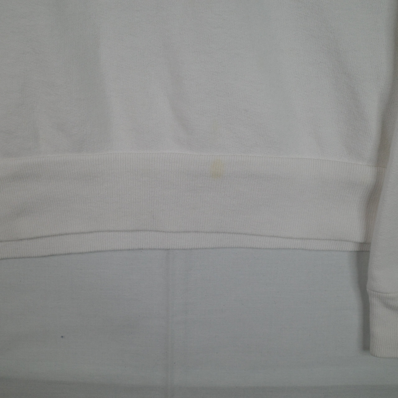 Roxy White Back Print Vintage Pullover Crewneck Womens Medium