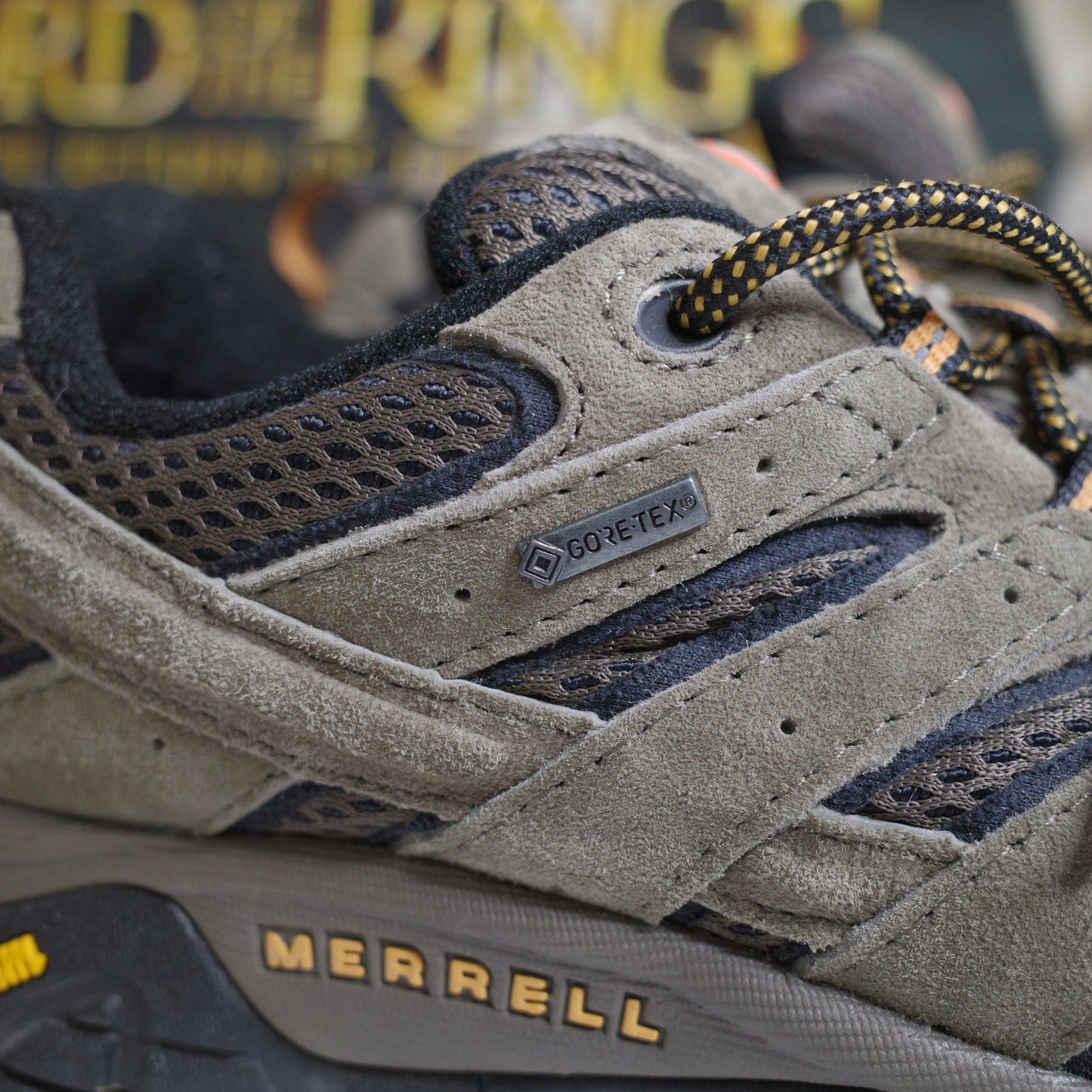 Merrell Moab 3 Vent Walnut Hiking Boot Shoe Men's US 7 UK6.5 Vibram Like New