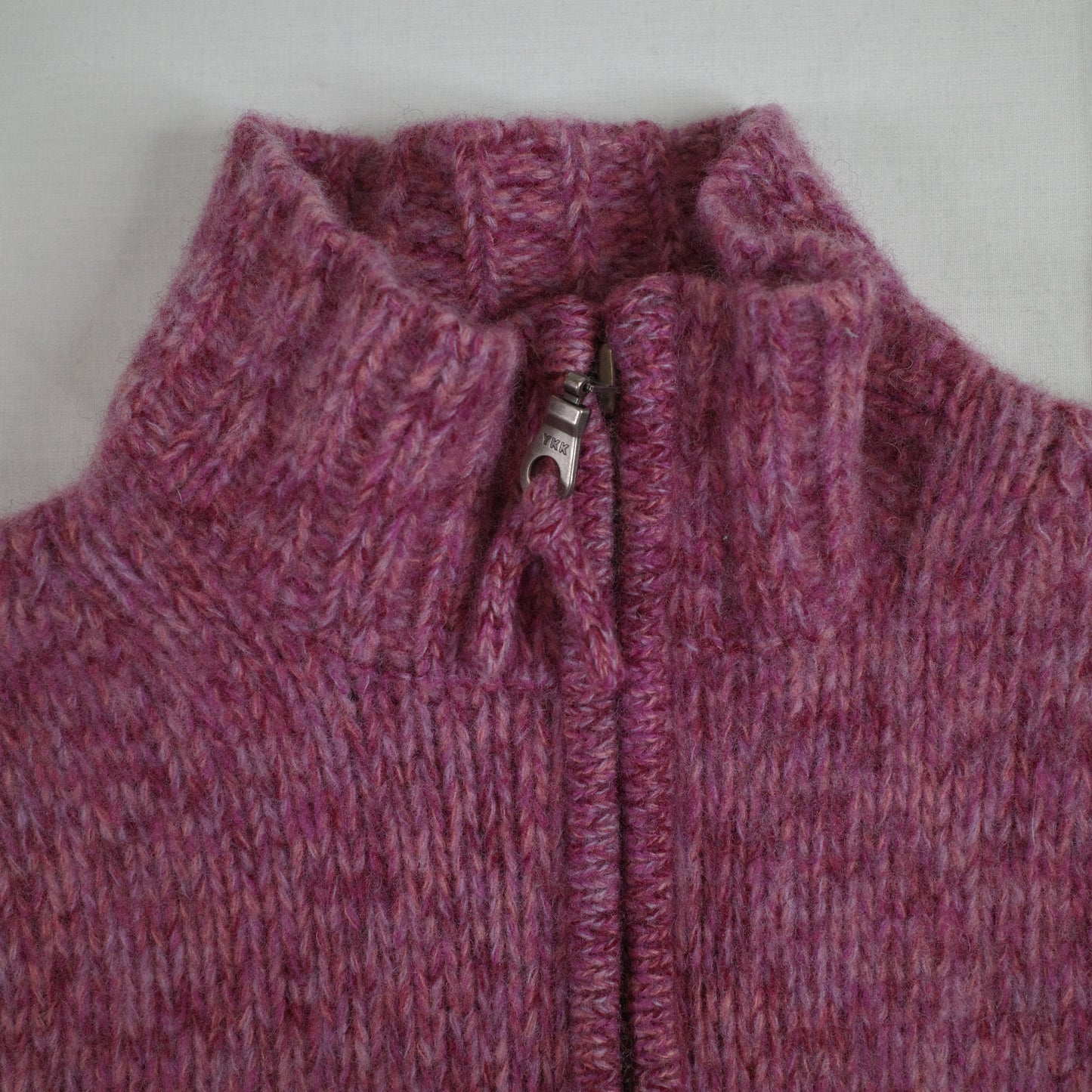 Country Road 100% Wool 1/4 Zip Knit Pink Womens Medium