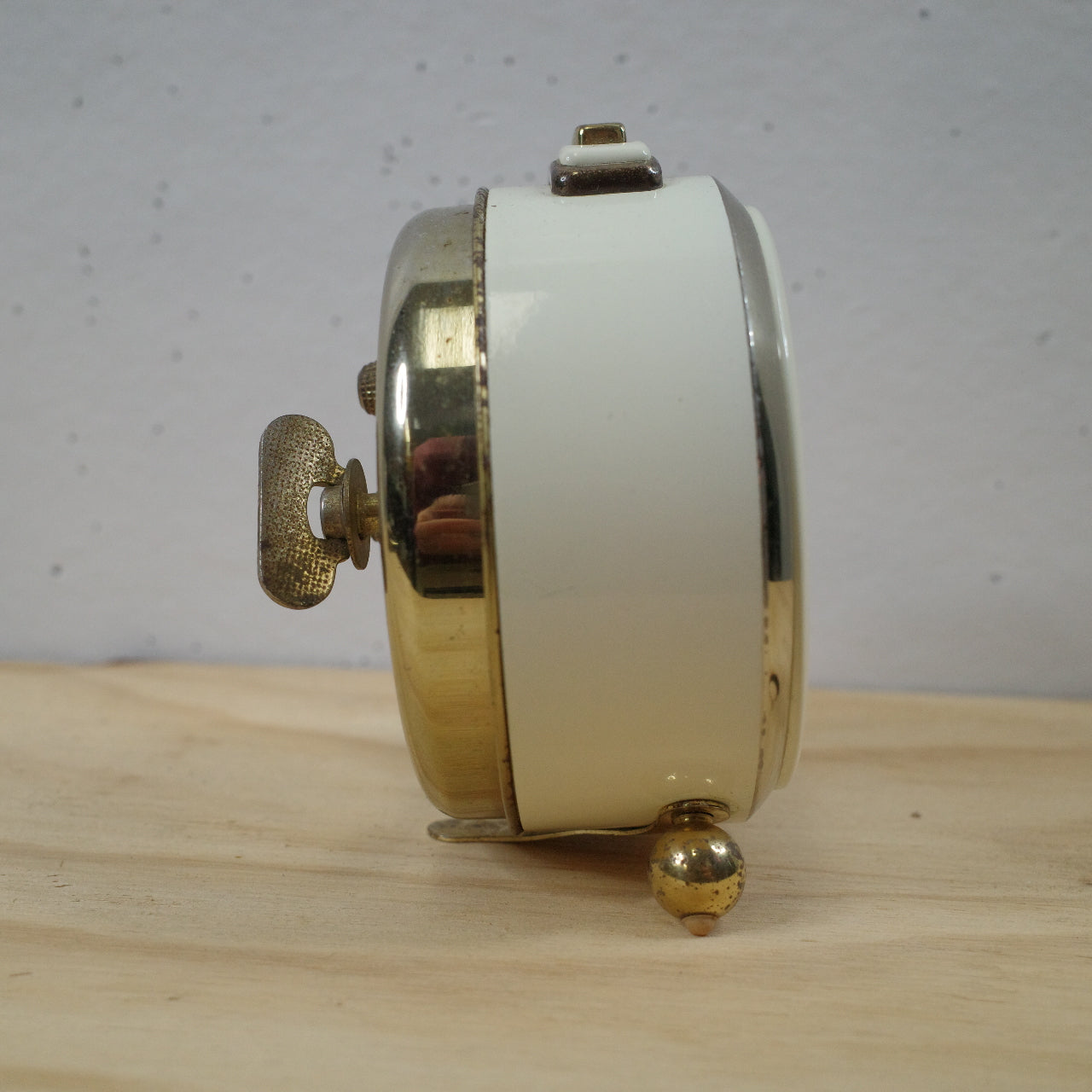 Vintage Junghans Trivox Silentic Silent-Tic Desk Alarm Clock German Made for parts