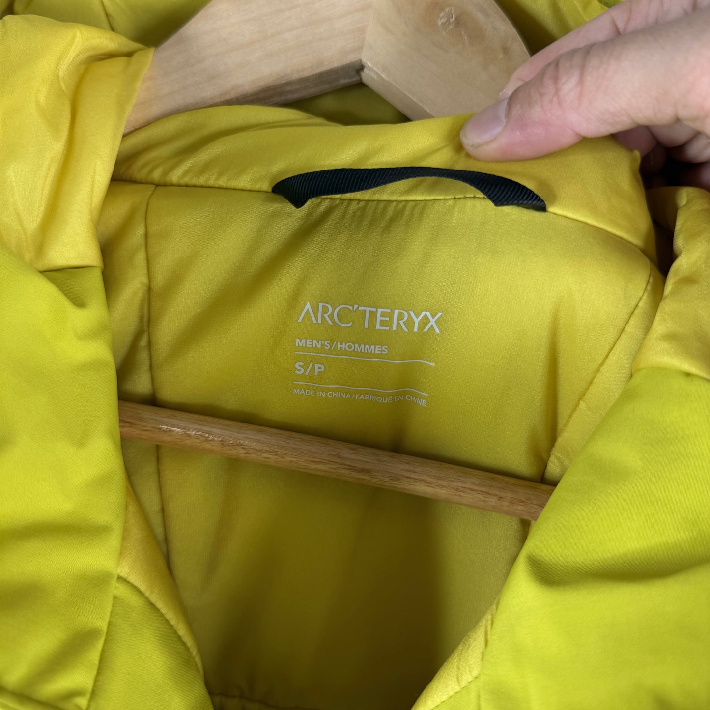 Arc'teryx Sabre Insulated Jacket Yellow Lampyre Jacket New Mens Small