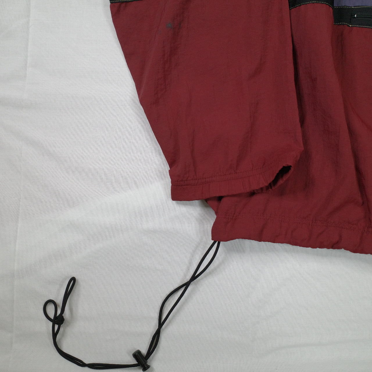 Vintage Nike ACG Purple Maroon Packable Windbreaker Jacket Mens Large FITS XL