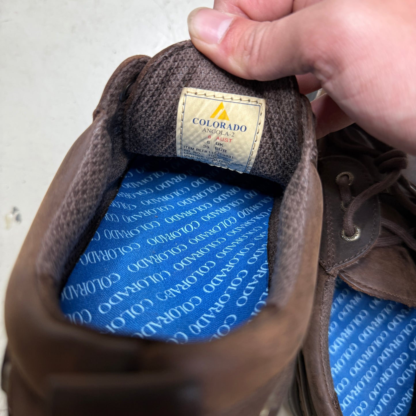 Colarado Atlas-2 Angola Loafers Womens US8 / UK6 Damaged Needs Resoling