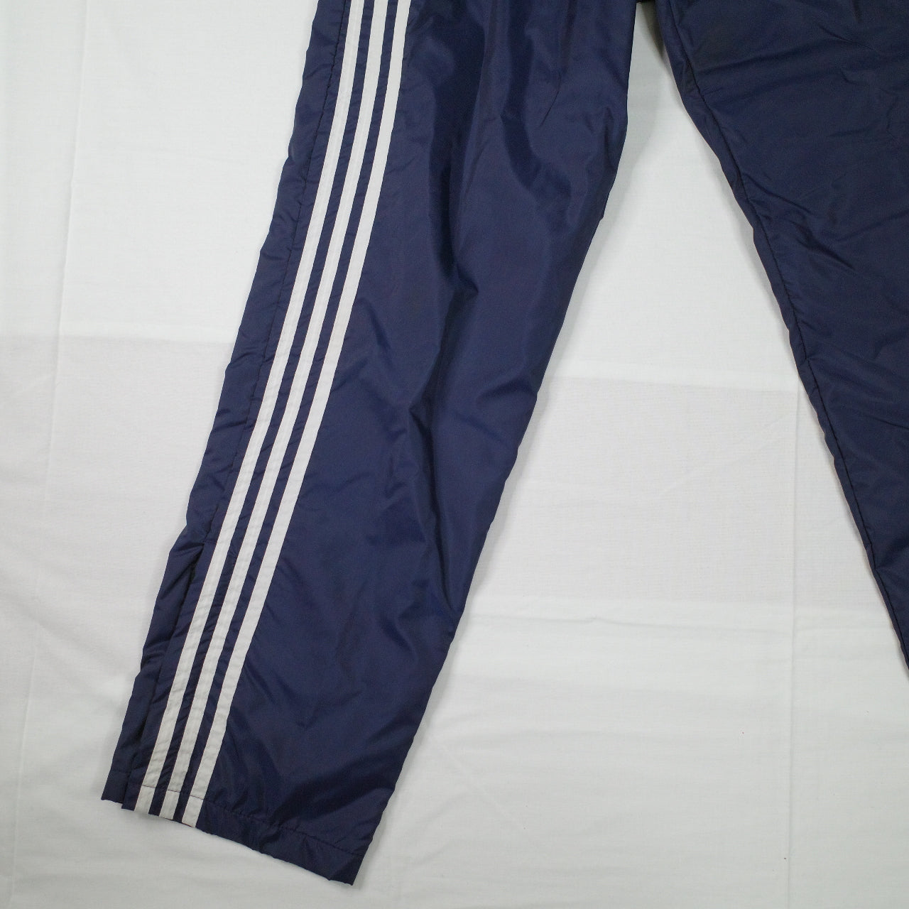 Vintage Adidas 90's New Zealand Made Blue White Lined Track Set Jacket Pants Mens Medium