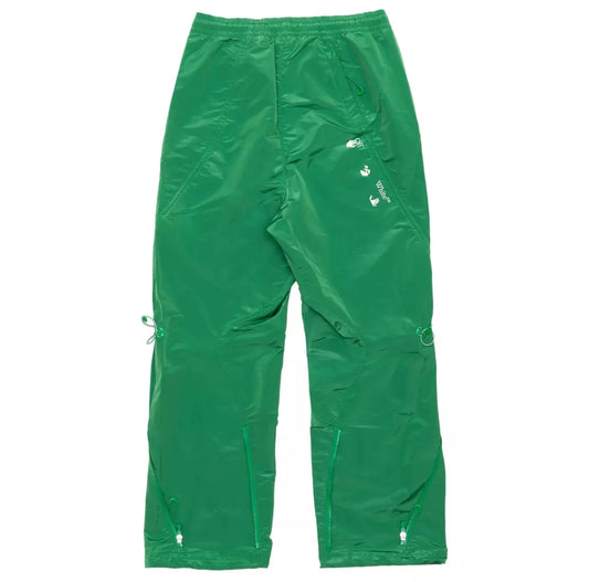 Nike x Off White Track Pants - DV4393-389 - Size: Small - Kelly Green - NWT