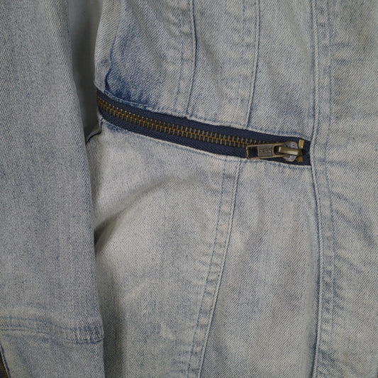 Sass & Bide Denim Jacket Kiss The Sky Collection Western US6 Aus UK10