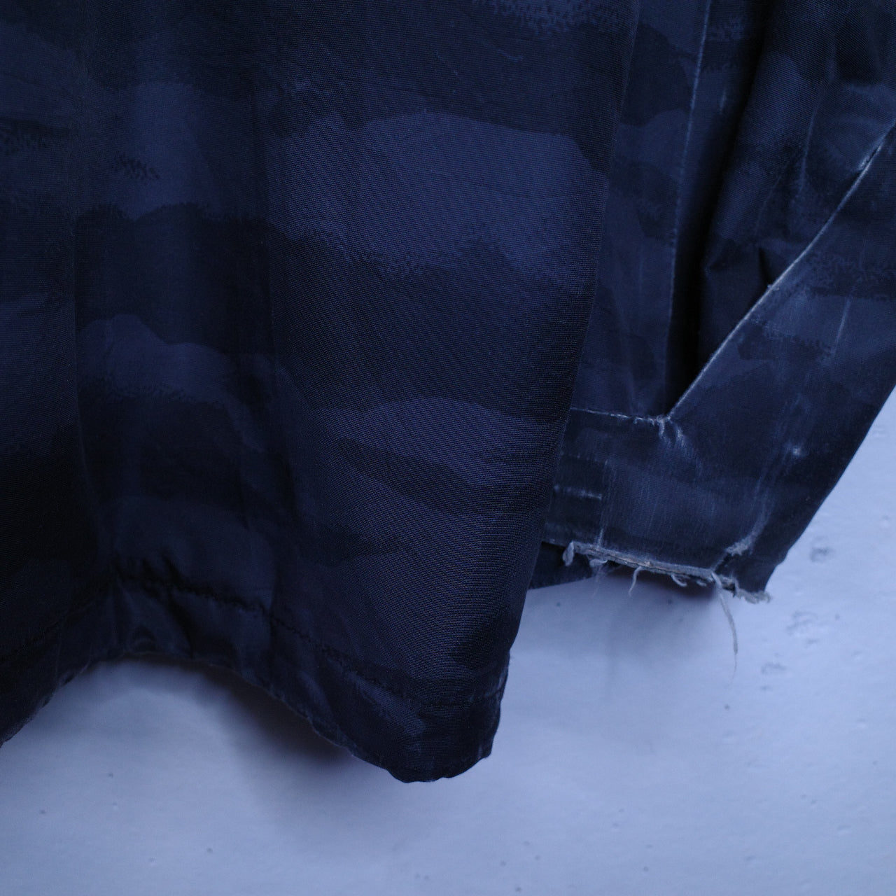The North Face Black Camo Full Zip Waterproof Jacket Men's Medium Dryvent