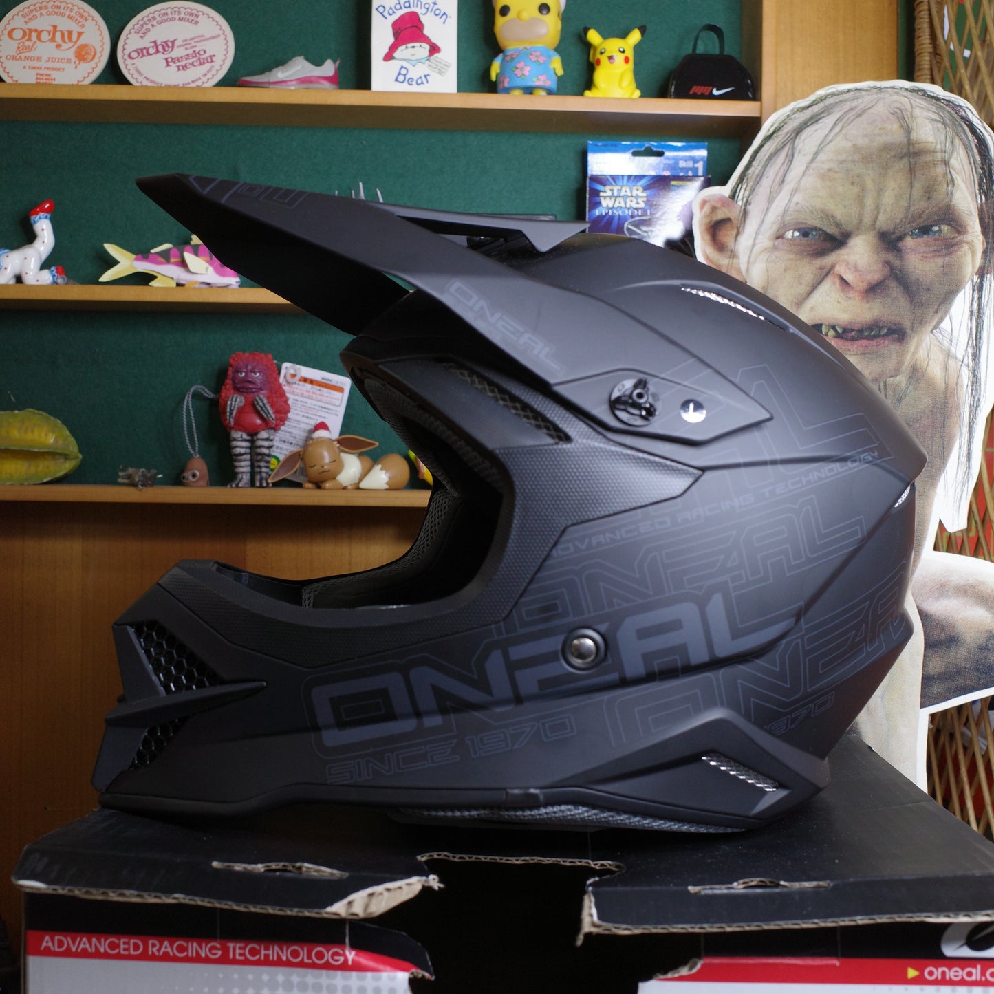 O'Neal 3 SRS Helmet Flat 2.0 Black L Tried On 2020