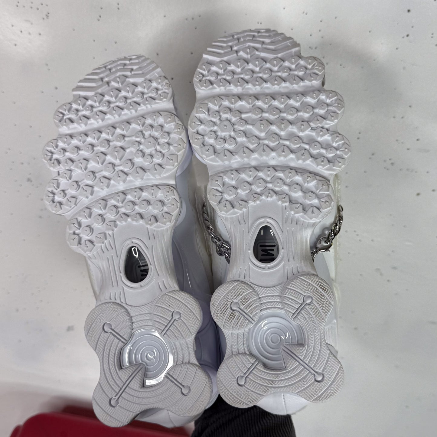 Comme Des Garcon Shox TL "White" Mens US9.5 Womens US11