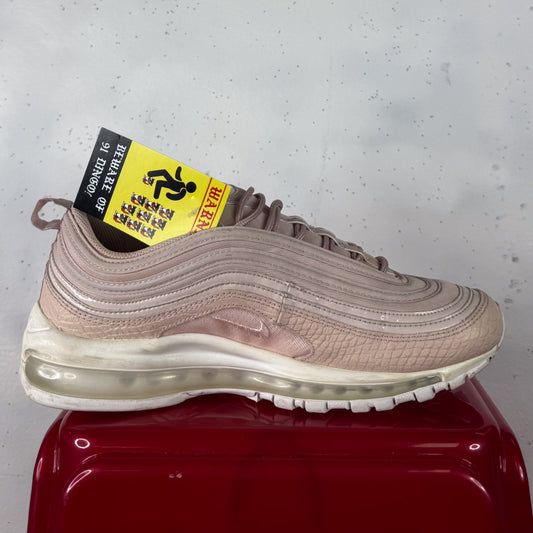 Nike Air Max 97 Premium Pink Snake Skin Mens US10.5 Womens US12