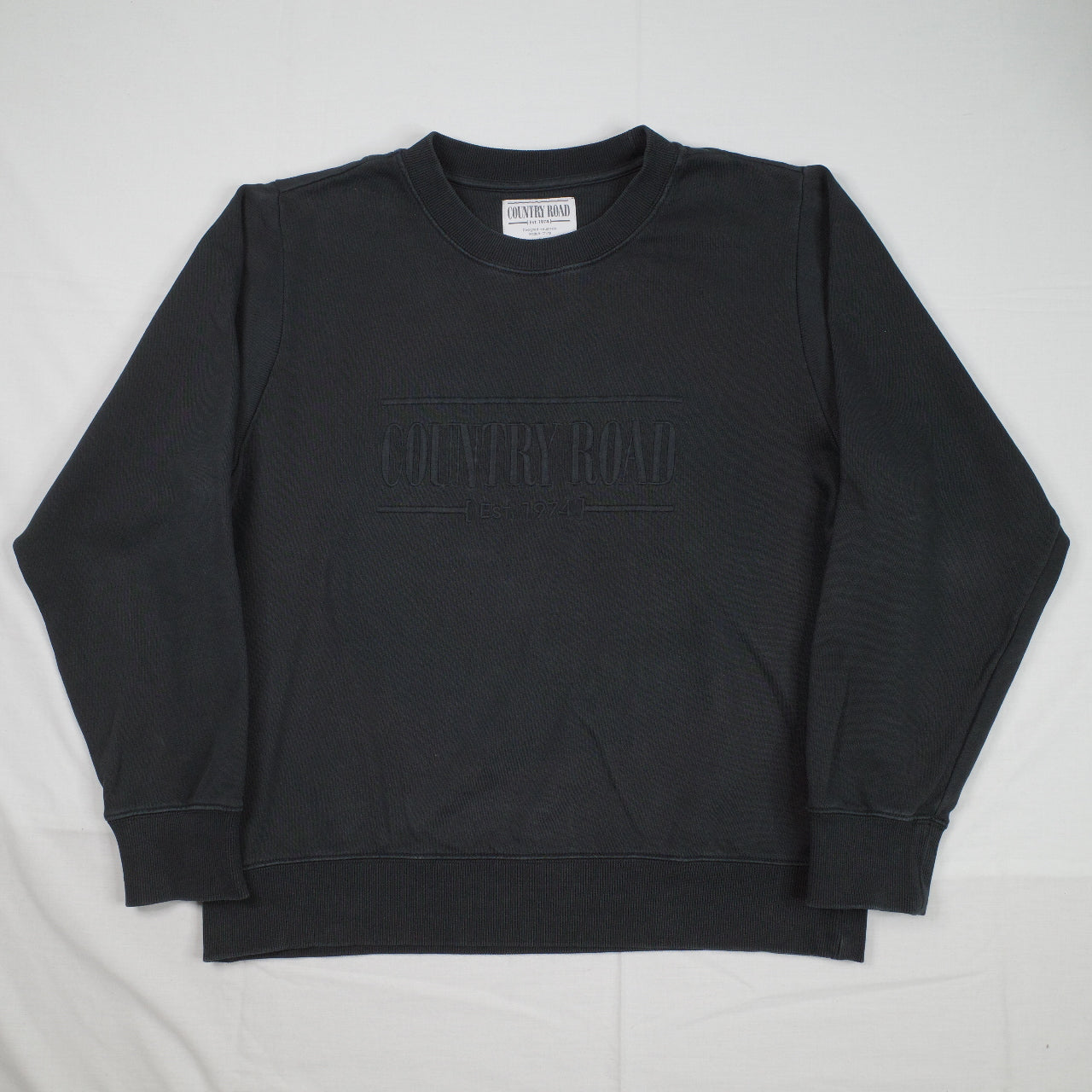 Country Road Heritage Sweater Verified Australian Cotton Sweater Crewneck Womens Medium