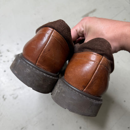 Windsor Smith European Collection Brown Low Cut Leather Brown Shoe Mens US11.5