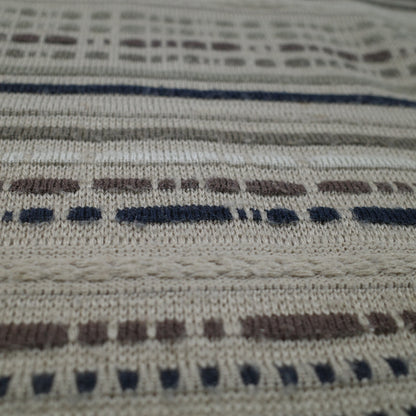 Moda Agostini 3D Knit Wool Cable Sweater Pullover Coogi Style Size 22