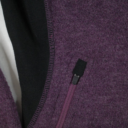 Kathmandu Merino 300+ Fleece Jacket Zip Up Hooded Womens 10