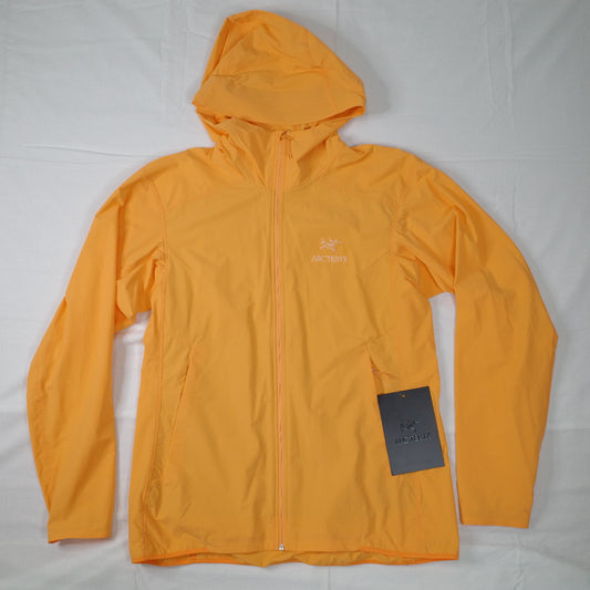 Arc'teryx Gamma SL Horizon Orange Yellow Windbreaker Jacket Womens Large NWT