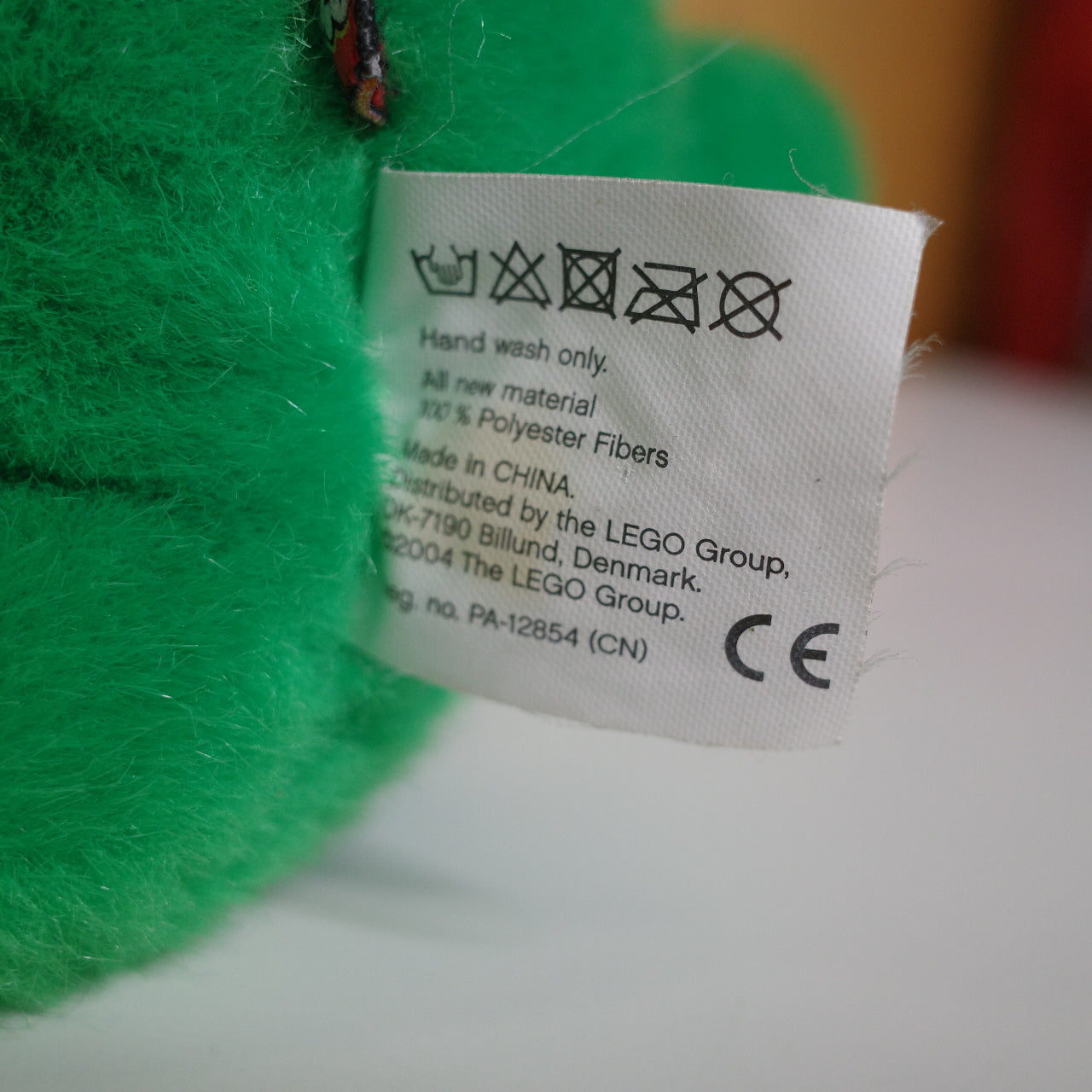 Lego Legoland Ollie Dragon Plush 2004 Green Red Wings Stuffed Animal