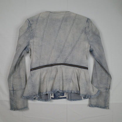 Sass & Bide Denim Jacket Kiss The Sky Collection Western US6 Aus UK10