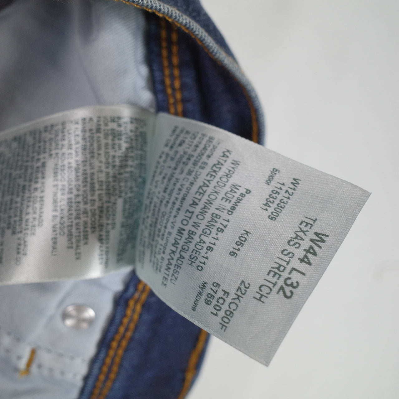 Wrangler Mens Jeans W44 L32 Cowboy Texas Blue Denim