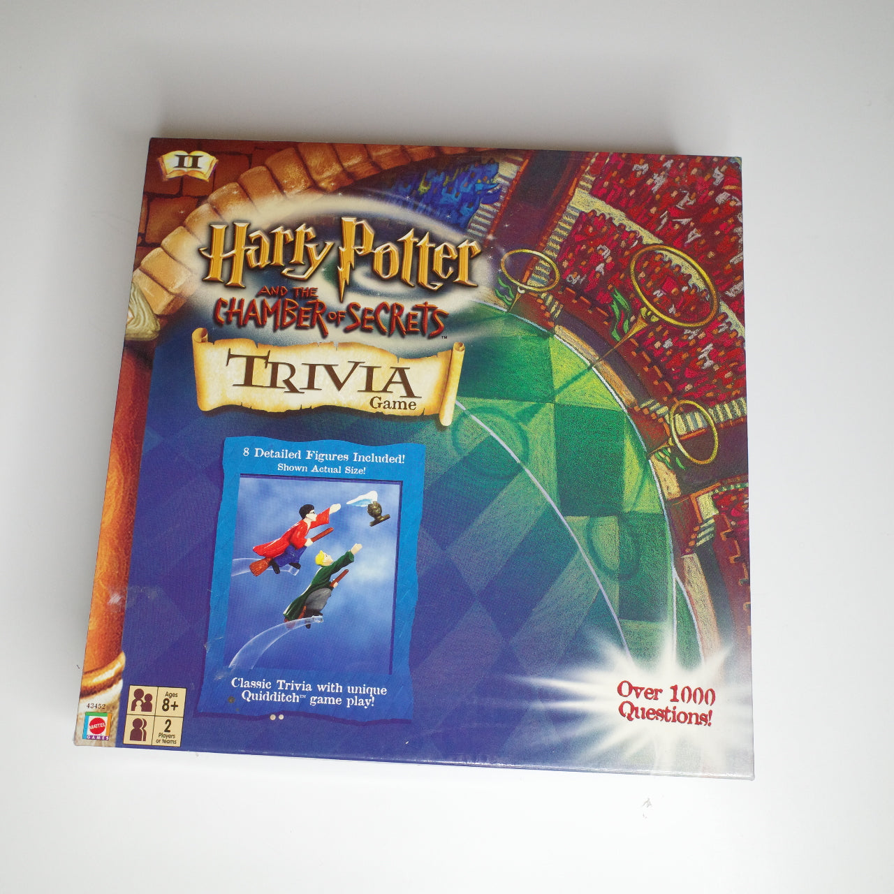 Harry Potter The Chamber Of Secrets Trivia Game With Figurines 2002