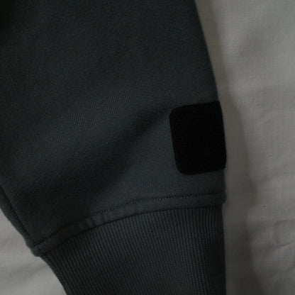 C.P. Company Metropolis Series Diagonal Raised Fleece Hoodie Grey Mens XL NWT
