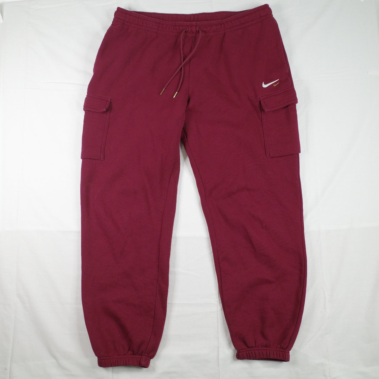 Nike Maroon Burgandy Pop Pocket Track Pant Sweat Pants Mens XXL