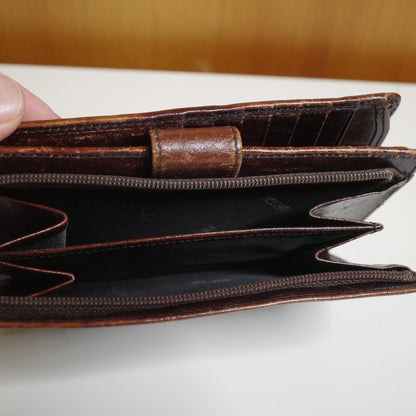 Vintage Oroton Leather Medium Grain Made In Australia Wallet Rectangle