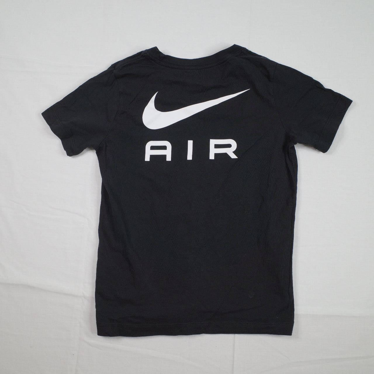 Nike Air Embroidered Center Logo Black Short Sleeve Womens T-Shirt M