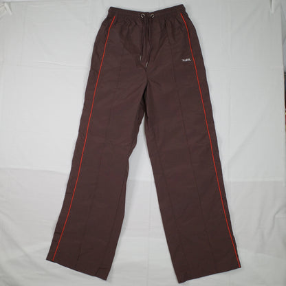 X-Girl Nylon Easy Pant - Mud Coloured Trackpants Womens Size 6 New