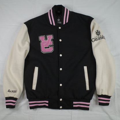 VIntage Vodka Cruiser Varsity Collage Jacket Guava Men's Small
