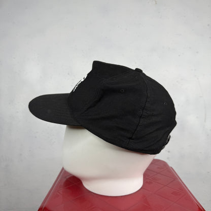 Vintage Q Soft Microsoft Black Snapback Hat