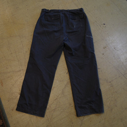 Tommy Hilfiger Pants Mens W40 L34 Baggy Pocket Black Faded Cargo Chino