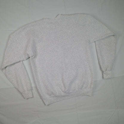 Vintage Nasa Crewneck Grey Mens Small