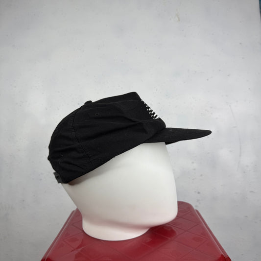 Vintage Q Soft Microsoft Black Snapback Hat