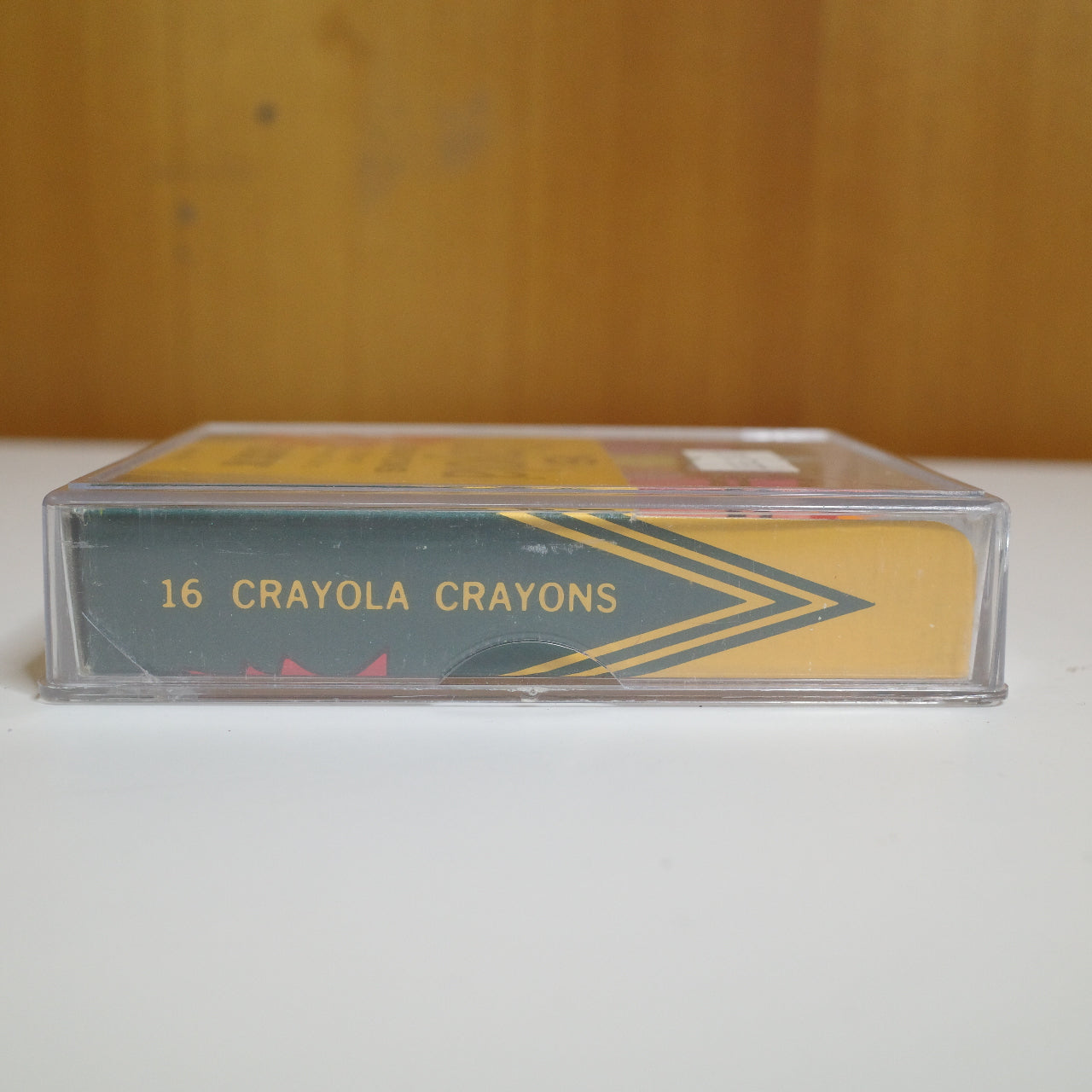 Crayola Crayons Vintage Plastic Container Binney & Smith No. 16 P Made In USA