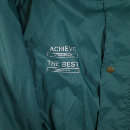 Vintage Yonex Spirit Coach Hooded Zip Up Button Jacket Mens Medium