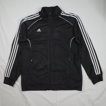 Adidas Originals 3 Stripe Trefoil Track Jacket Black Size Large