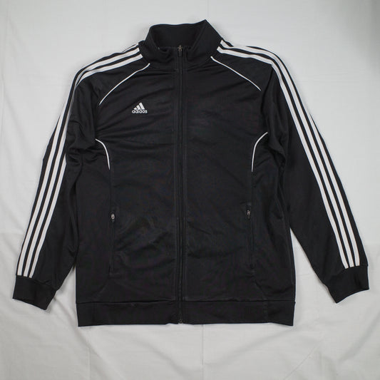 Adidas Originals 3 Stripe Trefoil Track Jacket Black Size Large