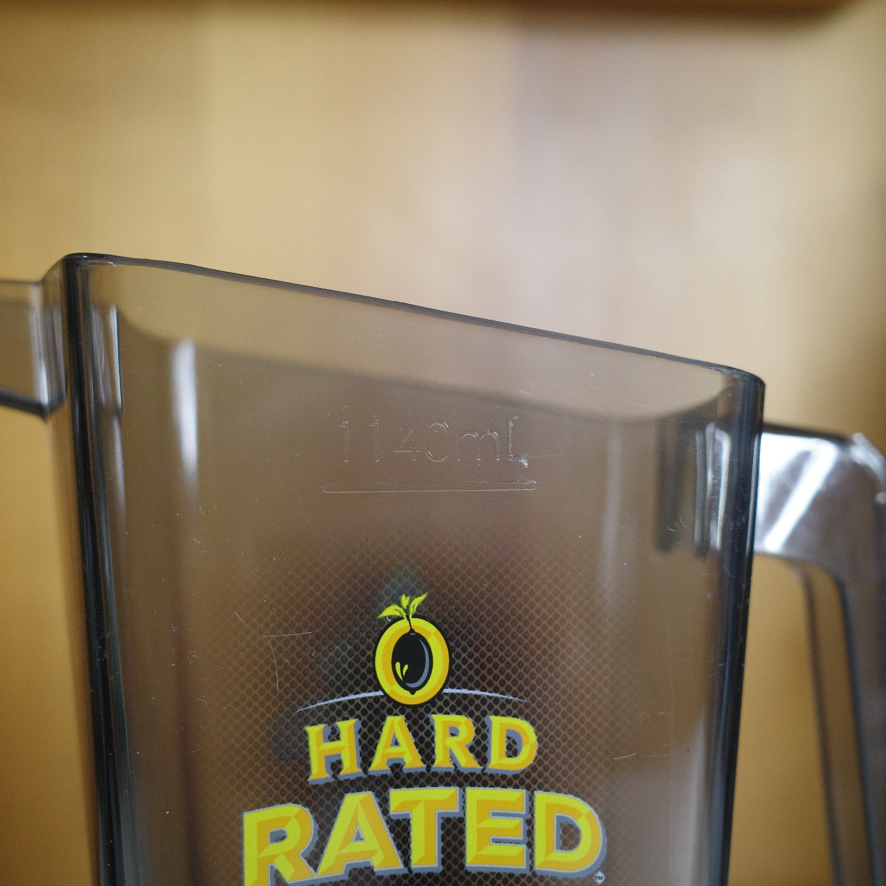 Hard Rated Alcoholic Lemon Plastic Drink Pitcher 1140mL