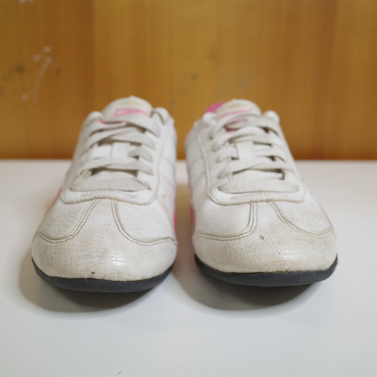 Vintage Puma Speedcat White Pink Womens Shoes 352984-06 UK2