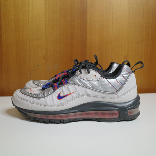 Nike Air Max 98 "Space Suit" Men's Shoes Vast Grey-Hyper Blue BQ5613-001 US8