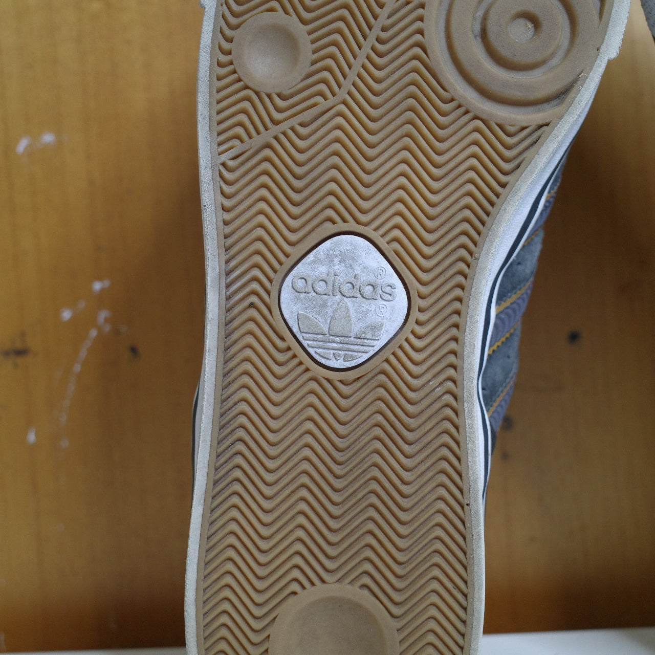 Adidas X Spitfire Busenitz Skateboarding Shoes Gray Suede Mens Sneakers US8