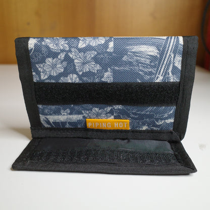 Piping Hot Australia Surf Trifold Blue Black Wallet