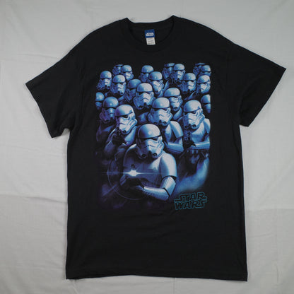 Vintage Star Wars T Shirt Storm Trooper Army Cool Blue Mens XL