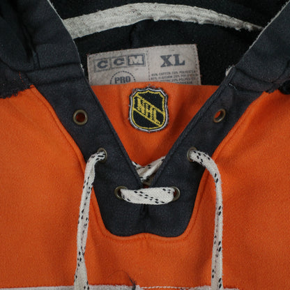 Reebok NHL Philadelphia Flyers Mens Long Sleeve Hooded Sweatshirt XL