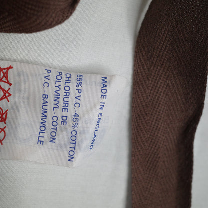 Lea & Perrins Worcester Sauce Vintage Apron by Sari Fabrics PVC Vinyl 1970s