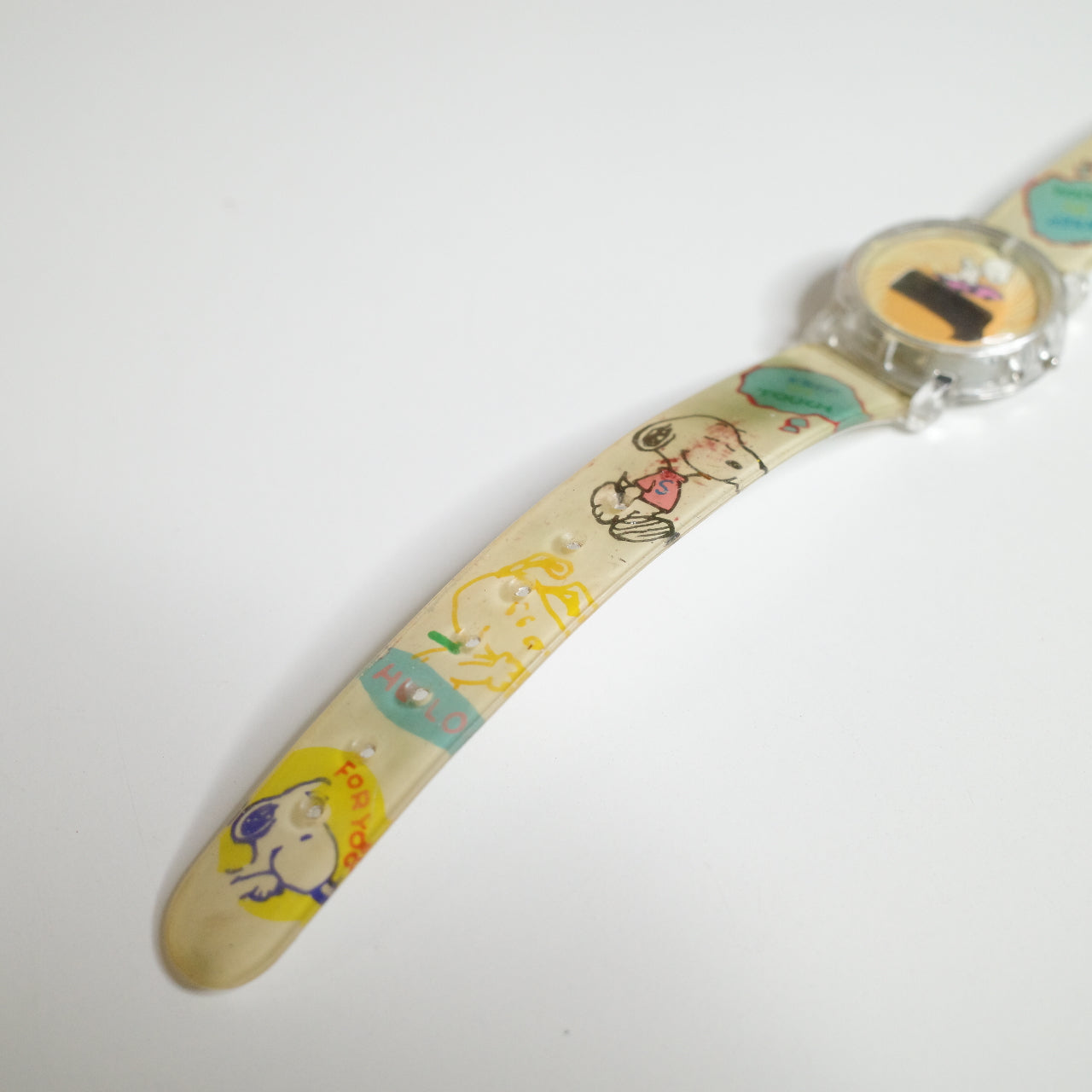 Vintage Snoopy Keep Touch For You Kids Watch