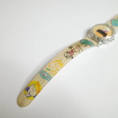 Vintage Snoopy Keep Touch For You Kids Watch
