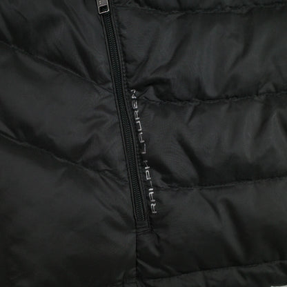 RLX Ralph Lauren Down Puffer Jacket Small Slim Fit Men Lightweight Black