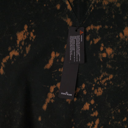 Stone Island OVD Acid Wash Black Sweatshirt Crewneck Mens Medium NWT